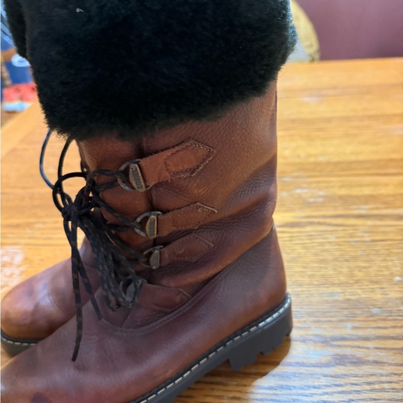 Women’s VTG Leather Sorel Boots Made In Canada 7 - Picture 9 of 9